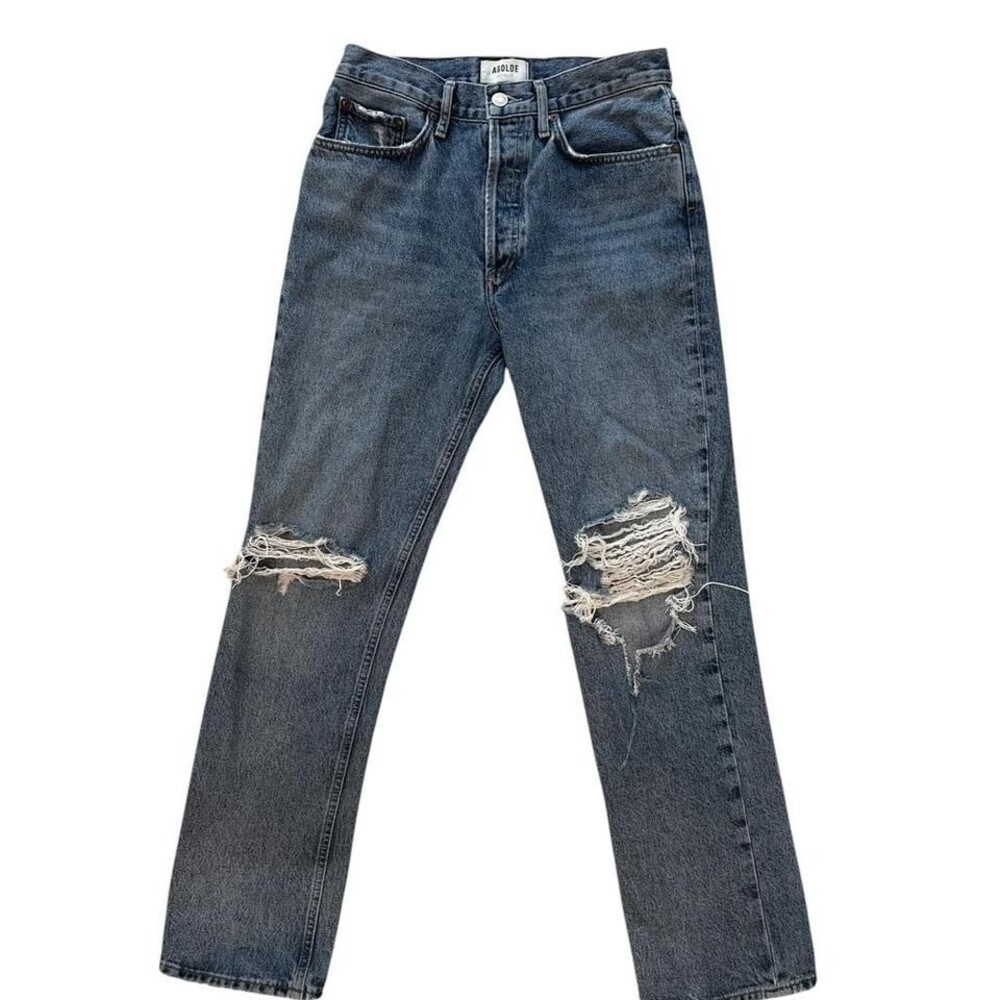 AGOLDE 90s Crop Mid Rise Straight 26